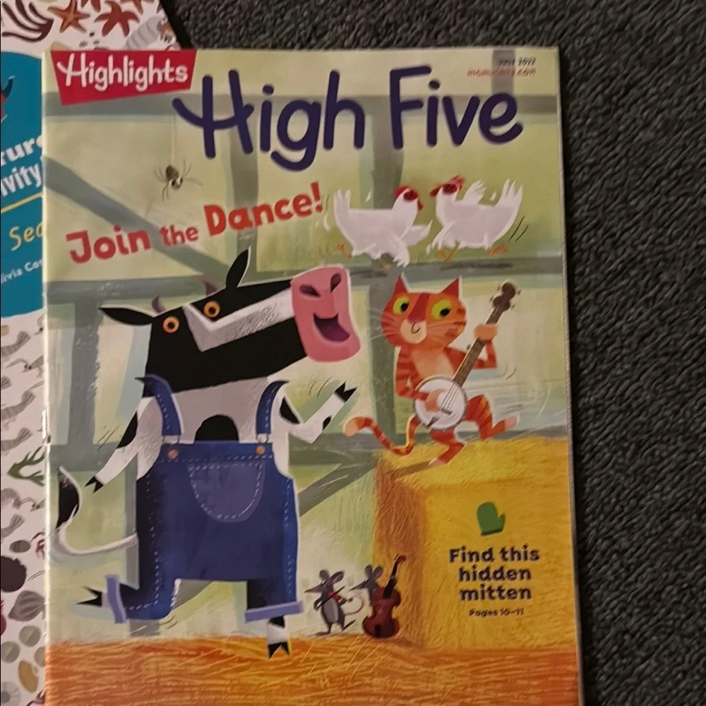 NEW High Five Kids Activity Books - Multicolor Set
